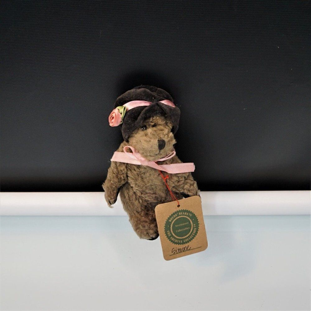 Boyds Teddy Simone Bear Plush Archive Collection Vintage 1990 - 93